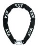AXA Kettenschloss Hawk schwarz | Länge: 1000 mm | Durchmesser: 8 mm